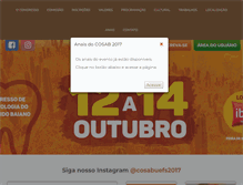 Tablet Screenshot of cosab.com.br